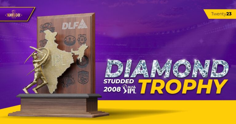 Diamond-Studded IPL 2008 Trophy