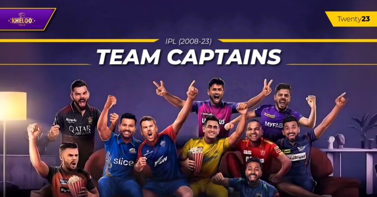IPL Captains from 2008-2023