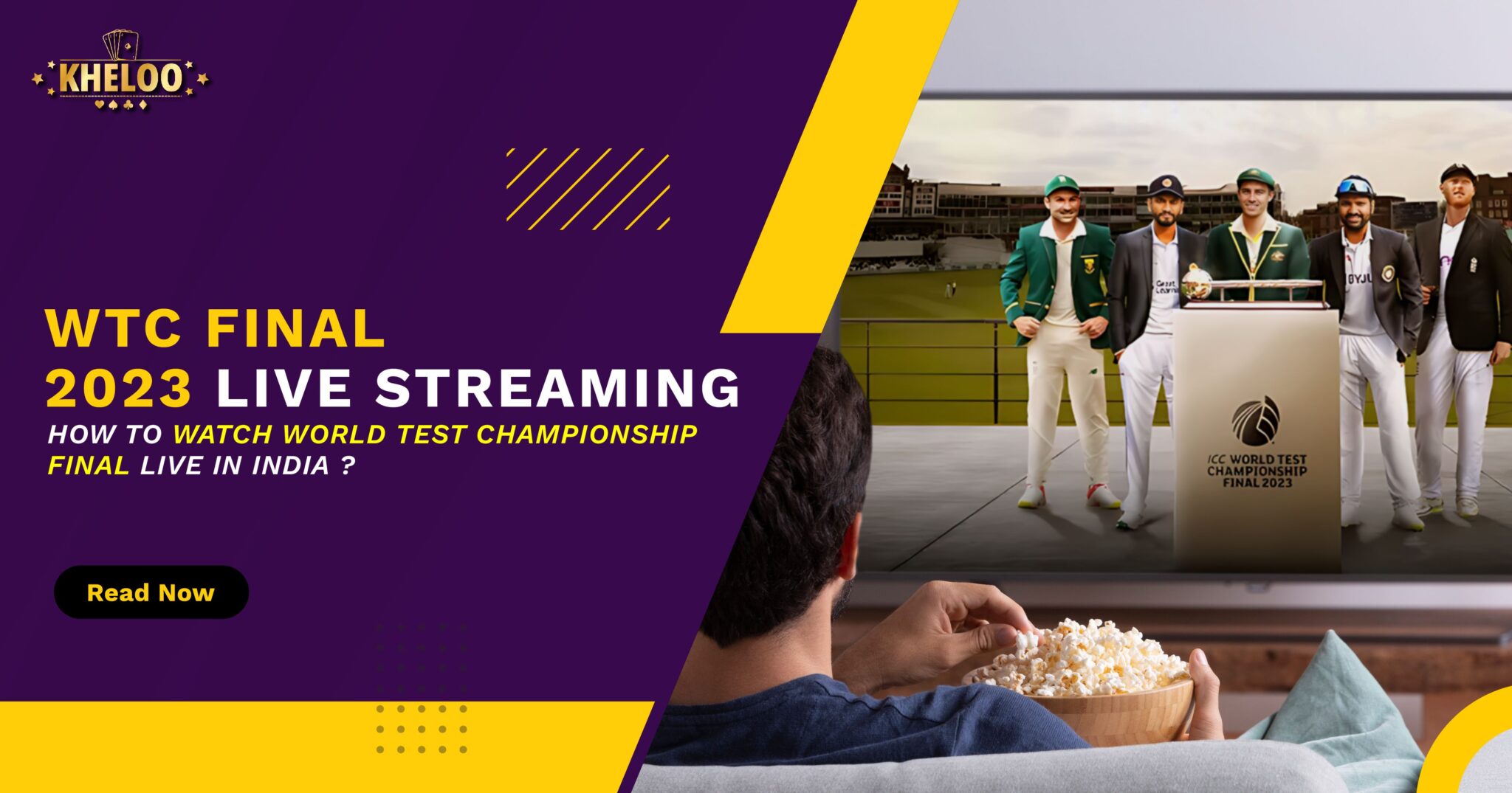 WTC final 2023 live streaming, How to watch World Test Championship