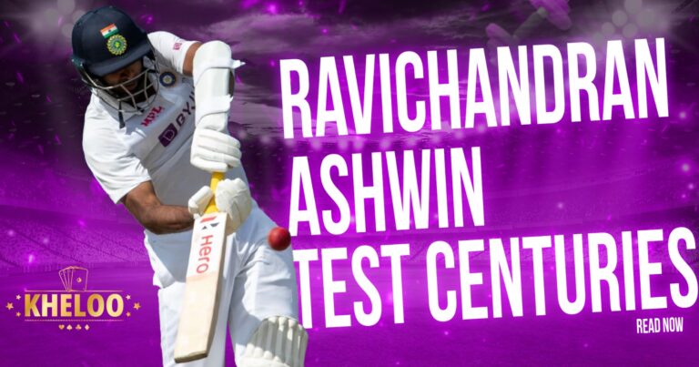 Ravichandran Ashwin Test Centuries