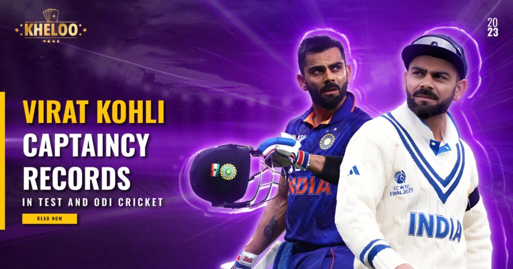 Virat Kohli Captaincy Records In Test And Odi Cricket Kheloo