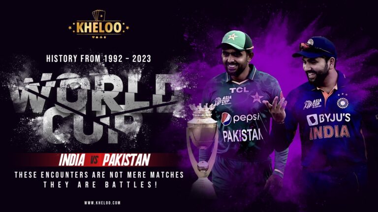 India vs Pakistan world cup history from 1992 – 2023
