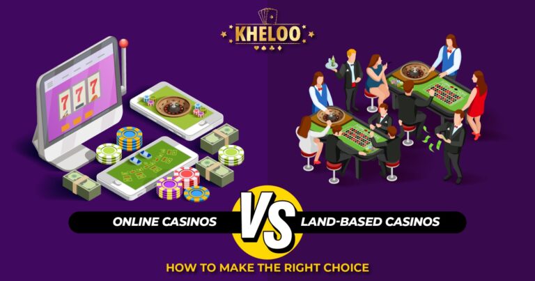 Comparing Online Casinos vs. Land-Based Casinos