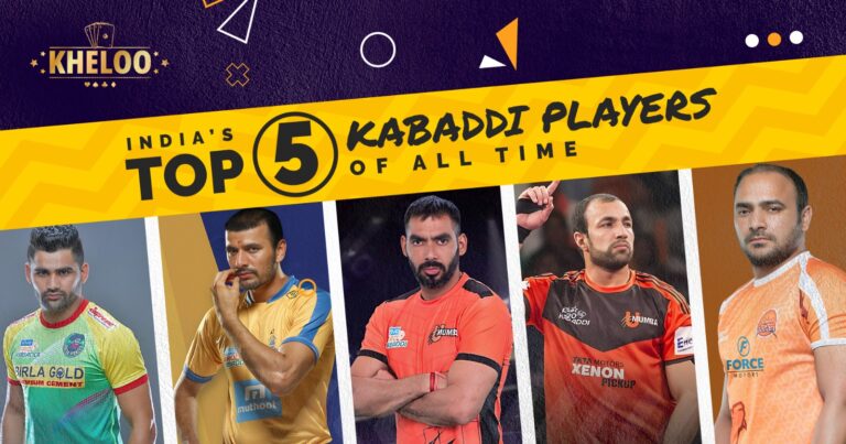 India’s Top 5 Kabaddi Players of All Time