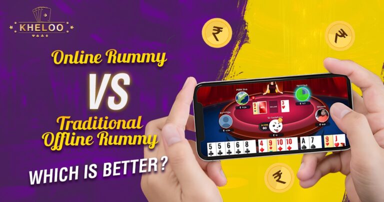 Online Rummy vs. Traditional Offline Rummy - Which is better