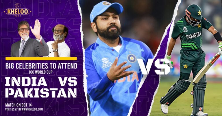 Big Celebrities to Attend ICC World Cup India VS Pakistan Match on Oct 14