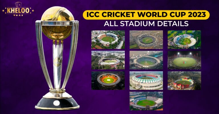 ICC Cricket World Cup 2023 all stadium details