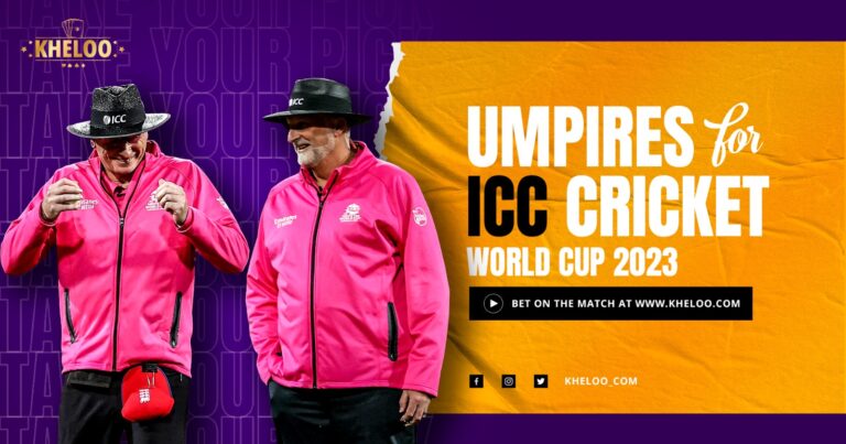 List of umpires for ICC cricket world cup 2023