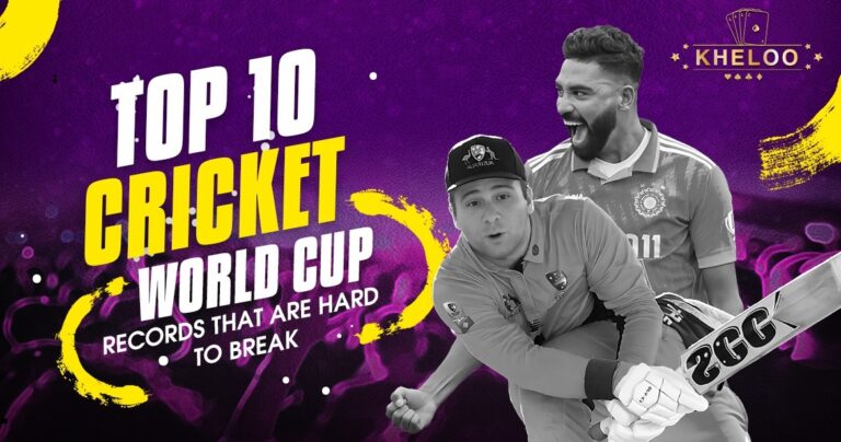 Top 10 Cricket World Cup records that are hard to break