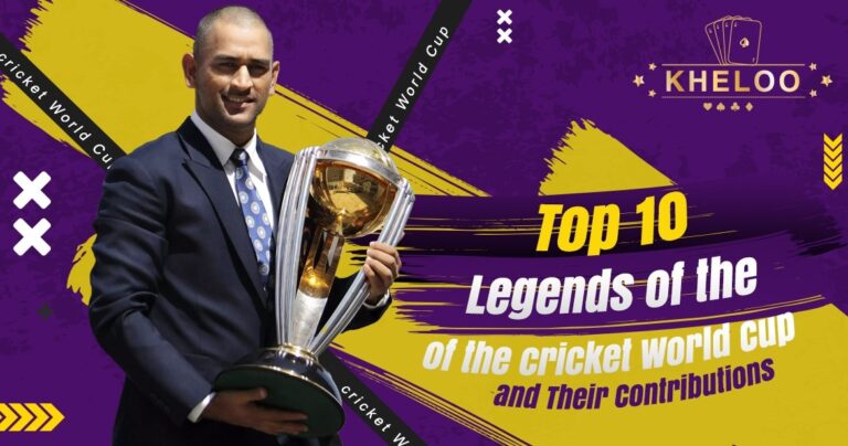 Top 10 Legends of the cricket World Cup and Their Contributions