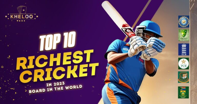 Top 10 Richest Cricket Board in the World in 2023