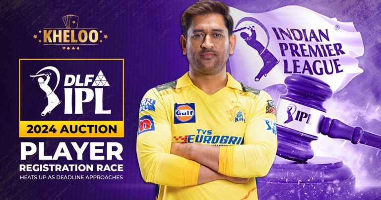 IPL 2024 Auction Player Registration