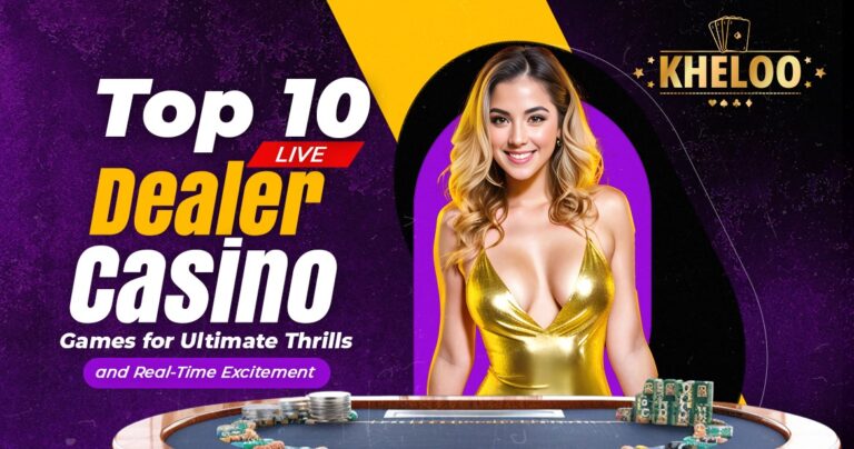 Top 10 Live Dealer Casino Games