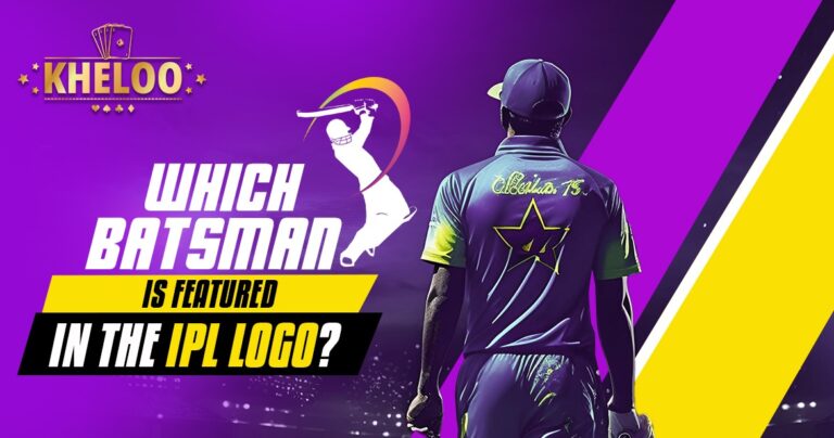Which Batsman is Featured in the IPL Logo