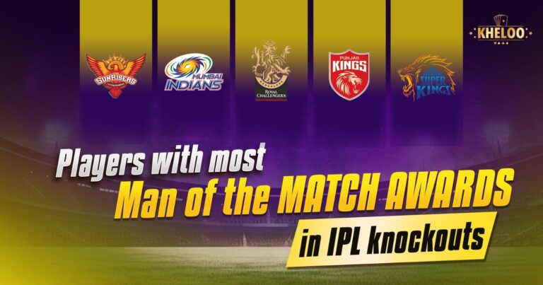 Players with the Highest No. of Man of the Match Awards in IPL Knockout