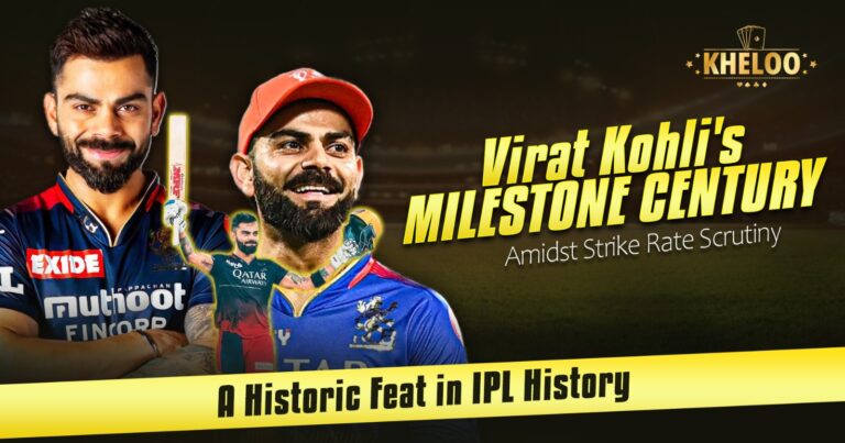 Virat Kohli’s Milestone Century