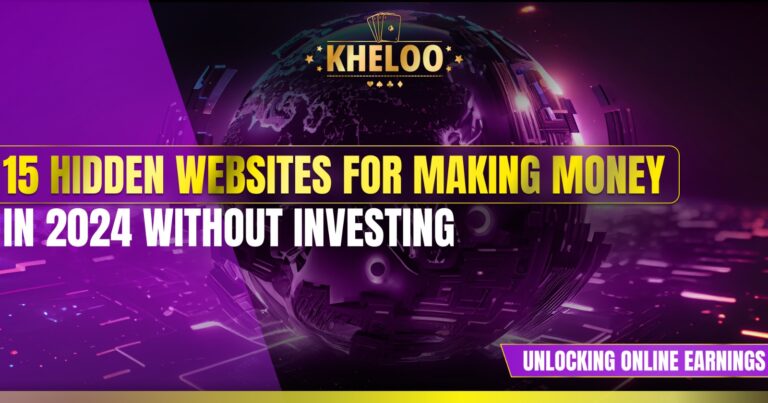 15 Hidden Websites for Making Money Without Investing