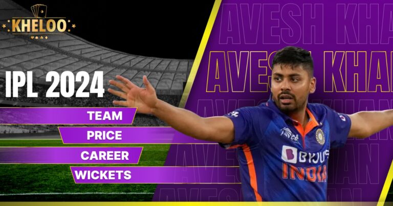 Avesh Khan IPL 2024 Team, Price, Wickets, Career