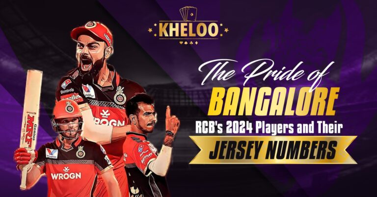 RCB's 2024 Players and Their Jersey Numbers