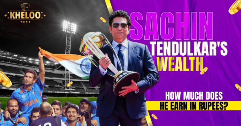 Sachin Tendulkar's Wealth