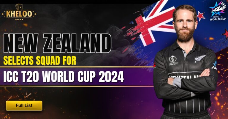 New Zealand Squad for ICC T20 World Cup 2024
