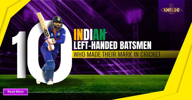 Top 10 Indian Left-Handed Batsmen