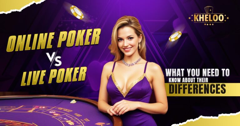 Online Poker vs Live Poker